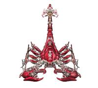 3D Metal Puzzles Scorpion Model kit, 1073PCS DIY Assemble Steampunk Mechanical War Scorpion Building Set with Articulated Joints, Creative Desk Decorations for Office & Home
