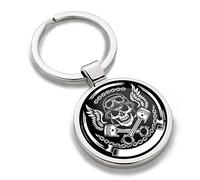 3D Metal Skull Keyring Key Chain Gift Men Women Keychain Giftbox KK 177