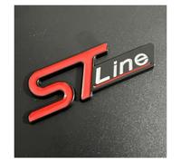 3D Metal ST Line Front Grille Badge Car Trunk Badge(Rear stline b)