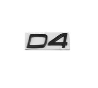 3D Metal Titanium Emblems Car Body Chrome Decal Badge Sticker for Volvo S40 S60 S80 S90 XC40 XC60 XC90 V40 V60 V70 V90 C30 D2 D3 D4 D5 D6 D7,D4-gloss-black
