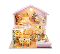 3d Mini Doll House Set, Diy Miniature Puzzle Toys, Led Light Music Movement, Adult And Childrens Educational Handicrafts, Home Decoration Collection