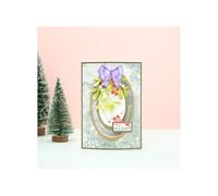 3D Mistletoe & Bows Folder & Die - 6' x 9' by Crafters Companion