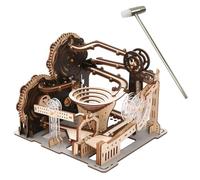 3d Model Kits for Adults Wood Wooden Marble Run,Building Kits for Adults,3d Wooden Puzzles,Can Improve Children's Hand Dexterity and Imagination,Suitable as A Unique Gift for Children