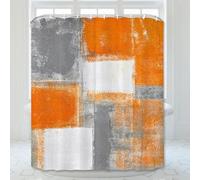 3D Modern Abstract Shower Curtain Industrial Style Shower Curtains Mould Proof Resistant Waterproof Polyester Fabric Bathroom Curtains 120 x 180 cm Bath Curtain for Wet Rooms A/289