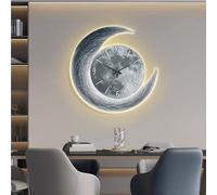 3D Modern Luxury Wall Clock for Living Room - Elegant Decorative Timepiece Suitable for Bedroom and Entrance