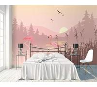 3D Modern Mural Decoration Bedroom Woods Rivers Animals Birds Landscapes Tv Backgrounds Home Décor Wallpapers-400cm×280cm