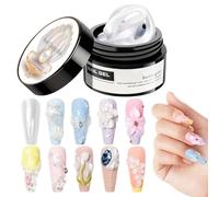 3D Molding Gel for Nails,Fingernail Decoration - Nail Molding Gel | for Beginners Beauty Lovers Students Women Mothers Brides Ladies Wives Home Salon Spa Day