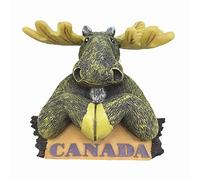 3D Moose Canada Souvenir fridge magnet,Home & kitchen decoration magnetic sticker Moose Canada refrigerator magnet tourist souvenir gift