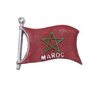 3D Morocco Flag Refrigerator Fridge Magnet Tourist Souvenirs Handmade Resin Craft Magnetic Stickers Home Kitchen Decoration Travel Gift
