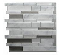 3D Mosaic Tile Wall Sticker Unique Decor for Home Kitchen and Bathroom Spaces