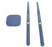 3D Motion Sensing Air Drum Set, Portable Compact Electric Drumsticks, 8 Sounds Bluetooth Virtual Drumsticks Set with RGB Light, for Adults Kids