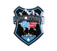 3D Motorcycle Carbon Fiber Fuel Tank Sticker Fuel Gas Cap Cover Decal Accessories for B&MW R1200GS F800R F650GS S1000RR HP2 Sport Motorbike Tank Protector