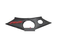 3D Motorcycle Carbon Fiber Pattern Top Triple Clamp Yoke Sticker Case Compatible With YZF R6 YZFR6 YZF600 R6 1998-2007 (Color : R6(1998-2002), Size : 1)