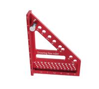 3D Multi-Angle Measuring Ruler,22.5-90 Degrees High Precision Multi Angle Layout And Drawing Writer,Tools For Layout And Measurement | For Engineers Construction Workers Craftsmen At Home In The