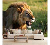 3D Murals Lion, Mural Large Lion 150x105cm Animal Wildness Poster Picture Photo Wallpaper Kids Playroom s Design Creative Mural Full Panel Coverage Living Room Bedroom Decoration