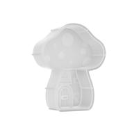3D Mushroom House Silicone Molds Easy Demolding Soap Molds for Epoxy Resin Soap Home Decoration Mushroom Resin Mold