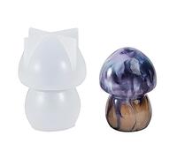 3D Mushroom Silicone Mold Home Decorations Mushroom Crystal Epoxy for Resin Castings Soap Table Ornaments Mushroom Resin Mold