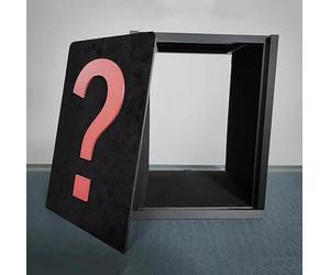 3D Mystery Box Magic Tricks Blindfolded Object Guessing Routine Magic Close-up Stage Interactive Illusions Gimmicks Mentalism Props