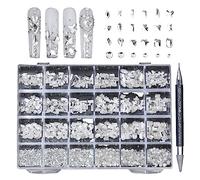 3D Nail Art Beads Nail Art Steel Ball Metal Caviar Nails Beads Nail Ball Designs For DIY Manicure Decorations Nail Art Beads