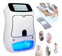 3D Nail Art Printer - Touch Screen Automatic Painting Machine with WIFI Control, Fast 10s Printing, USB, Smart DIY Designs & Nail Polish Drying