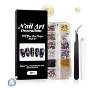 3D Nail Charms - Nail Charms in Various Colours | Accessories for Design | Multi Shape Nail Decorations for Girls, Women, Teens, Moms, Practice, Salon, Home, Party, Holiday, Winte