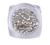 3D Nail Crystal Rhinestones, Flat Back Diamonds Clear Jewels Stones for Nails Art Decor Diamonds and Rhinestones and Charms Kit with Wax Pen Pearls Flatback