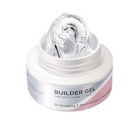 3D Nail Gel - 60ml Solid Sculpture Builder Gels, Non-Sticky Manicure Builder | Professional Naill Art With Sculpting Design, Salon, Home, DIY, Beauty