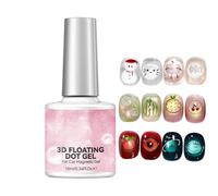 3D Nail Gel Clear Decorative Lustrous Painting DIY 10ml