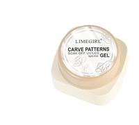 3D Nail Gel - Sculpture Paste for Fingers, 5g White, Non-Sticky Hard Extension Glue|for Beginners Drawing Molding Decoration Easy Dry Vegetable Natural Ingredient Manicure beno