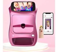 3D Nail Printer Machine Support Wifi/DIY, Digital Mobile Nail Art Printer, Portable Nail Painting Machine, Printing and Rying as One, Over 1000 Pictures, For Beauty & Personal Care Purple