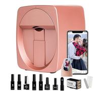 3D Nail Printer Robot Nail Painting Machine Smart Printer, Digital Intelligent Art Printers for Kids/Nails Salon/Manicure/Nails Lovers, Over 1000 Pictures, 30s Done