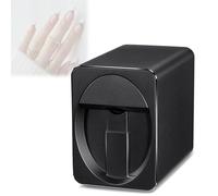 3D Nail Printer Robot Nail Painting Machine Smart Printer, Digital Nail Art Design Printer, DIY Nail Printer Control Through Mobile App, 30s Done,Support WiFi/DIY/USB(Black)
