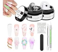 3D Nail Sculpting Gel - Manicure Supplies,Nail Builder Solid Gel - for Beginners Professionals Women Girls Ladies Beauty Lovers Wives Mothers Brides Home Salon Spa Day