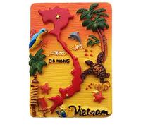3D Nha Trang Vietnam fridge magnet souvenir gift,Home & kitchen decoration magnetic sticker Vietnam refrigerator magnet collection