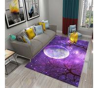 3D Night Forest Trees Dream Starry Sky Landscape Printed Carpet Living Room Home Kids Play Floor Mat Bedside Sofa Coffee Table Area Rugs Lounge Decoration Bedroom Household Carpets 50 X 8-61826690993