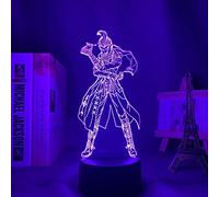 3D Night Lamp Anime Illusion Lamp Danganronpa 2 LED Night Light Gundham Tanaka Lamp for Home Decor Children Gift Danganronpa Acrylic 7 Colors