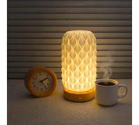 3D Night Light Desk Lamp Adjustable Brightness Modern Nightstand Decoration Simple Home Lighting for Bedroom & Living Room Unique Birthday Gift Idea