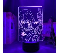3D Night Light LED Illusion Lamp Anime Akame Ga Kill Lamps for Home Decoration , Desk /Table Nightlights Creative Gift for Adult and Children-Remote Control