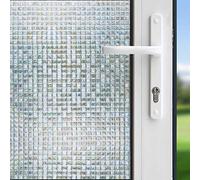 3D Non-Adhesive Static Cling Window Film Privacy Window Sticker Glass Film Decorative Window Covering Self-Adhesive Film Window (44 * 200cm)