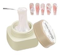 3D Non-Sticky Hard Nail Extension Gel - Sculpting Gel For Nails - 3D Sculpting Gel Perfect For Creating Stunning 3D Nails, Adding Elegance To Your Everyday Look