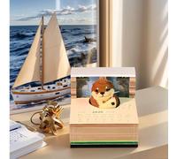 3D Notebook Calendar 2026.3D Animal - Desk Calendar with Notebook and Acrylic Cover | For Christmas Gift For Home Travel Agency Vacation School Daily Use