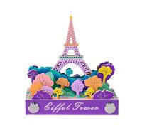 3D Notepad,3D Memo Pad,3D Paper Sculpture Art Memo Pad,Rip Away Paper Carving Art Notepad,Creative Non-Sticky Notes DIY Artsy Pads,for Office Reading Room Studio Desk Decorative