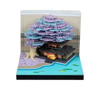 3D Notepad Calendar 2025 Paper Block Tree With House With Treehouse 3D Light Office Pe Note Memo Pad With I3V9 Decor