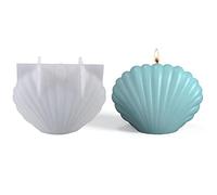 3D Ocean Shell Candle Mould DIY Plaster Craft Mould Home Decor Craft Mould Handmade Candle Making Supplies Handmade Gifts