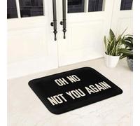3d Oh No Not You Again Welcome Non-slip Doormat Floor Mat Cushion Carpet Rug for Kitchen Entrance Home Balcony Footpad Mats-50x80cm
