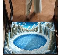 3D Optical Illusion Carpet Mat Non-Slip Doormat Rug Welcome Doormat Indoor Outdoor Optical Illusion Style Rug Door Mat Foot Mat for Front Door Entrance Bedroom Living Room Decoration,11,80*120cm