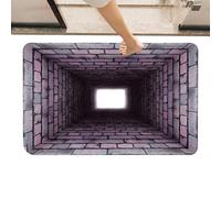 3D Optical Illusion Mat, 80 x 50 cm Non-Slip and Fun Decoration - 3D Optical Illusion Mat | for Halloween Thanksgiving Parties at Home New Year Party Entrance Living Room Bedroom Coulo