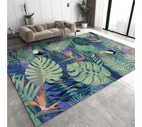 3D Optical Illusion Rug For Living Room, Plant Banana Leaf Print Pattern Area Rug Home Decor Carpet Mat,Non Slip Rug Large Porch Hallway Doormat - 140 X 200 Cm /7919785361799