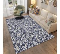 3D Optical Illusion Rug For Living Room, Plant Rose Print Pattern Area Rug Home Decor Carpet Mat,Non Slip Rug Large Porch Hallway Doormat - 50 X 80 Cm /4115040691587