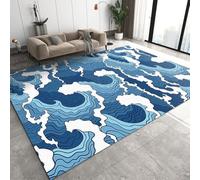3D Optical Illusion Rugs Soft Flannel Floor Carpet Living Room Bedroom, Colorful Abstract Texture - Throw Runner Rugs Low Profile Door Mats 3D Printed Carpet Non Slip Area Rug 90 X 150/5641300956716